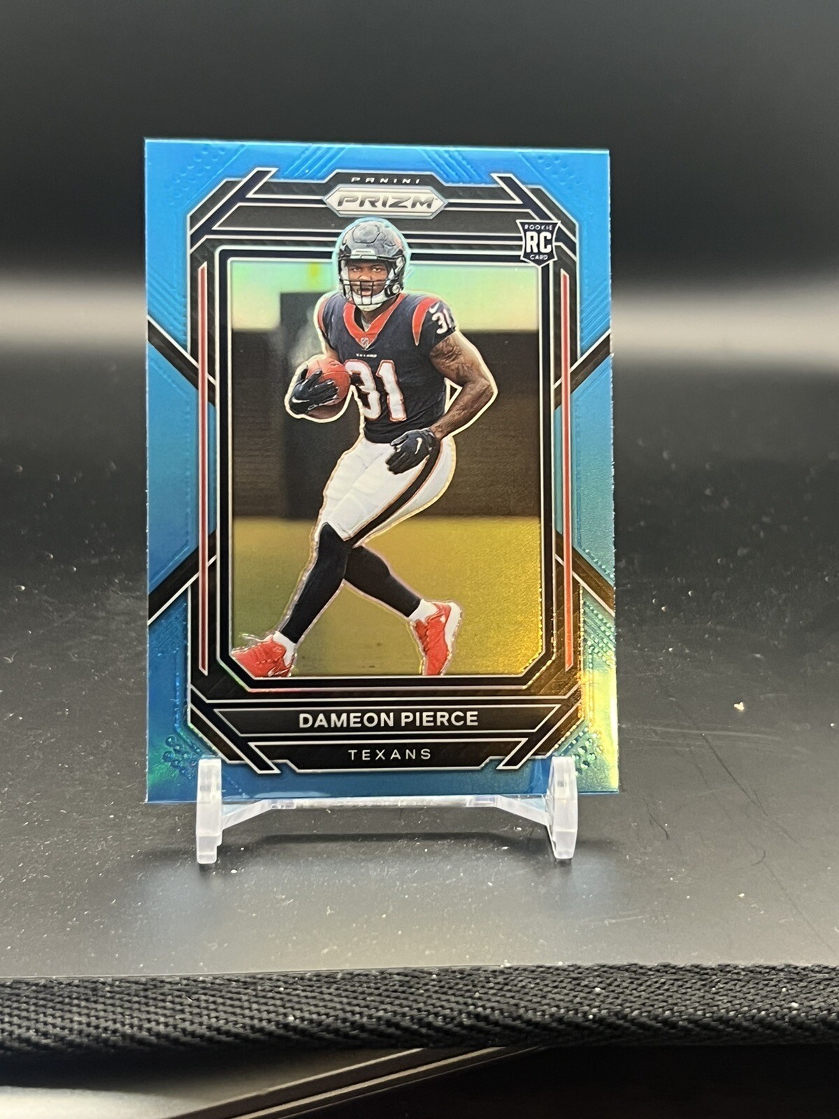 2022 Panini Prizm DAMEON PIERCE #322 Light Blue Prizm Rookie RC Texans