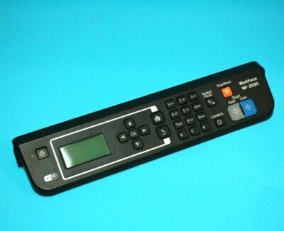 Epson Workforce WF-2630 Front Control Panel and Display Screen