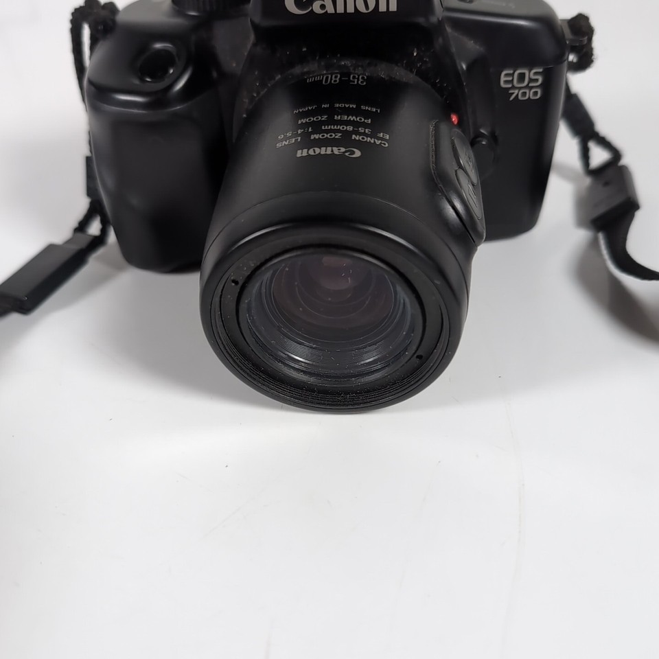 Canon EOS 700 Film Camera With 3580mm Lens F45.6 & Strap Manual
