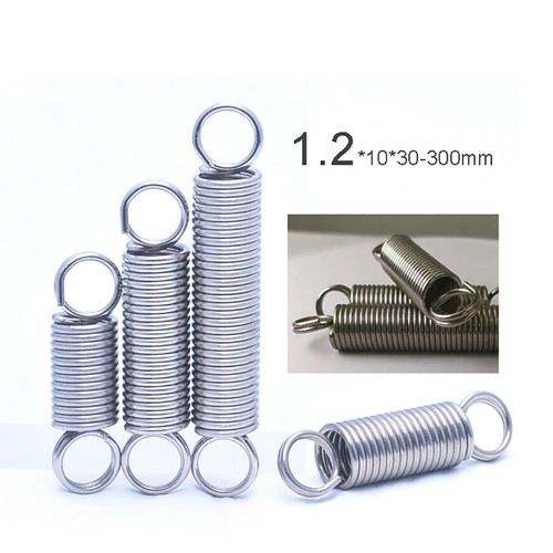 Wire Dia 1.2mm Stainless Steel Expansion Extension Tension Springs ...