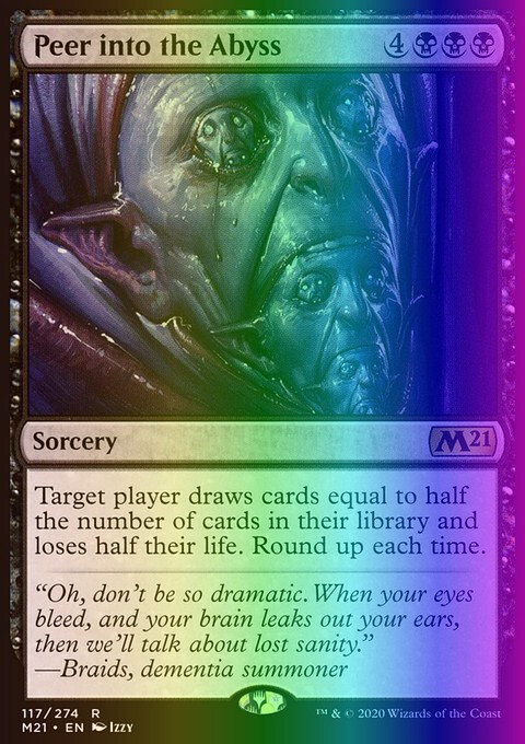 MTG The Abyss 2枚 Zzzyxas's Abyss · Unhinged (UNH) #70 · Scryfall Magic The