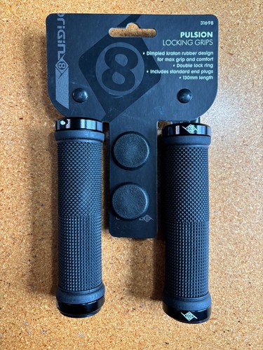 NEW Origin8 Pulsion Locking Grips Black