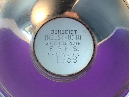 COPPE PERFETTE BENEDICT INDISTRUCTS PIATTO SHEFFIELD 2 CIASCUNA - Foto 3 di 5