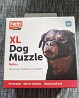 Hunde Maulkorb,Maulschlaufe,Karlie, Hunde Training,Gr.Xl, Schwarz, Nylon, Neu