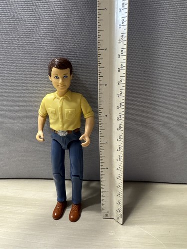 Fisher Price Loving Family casa delle bambole papà con camicia gialla 2001 figura papà - Foto 8 di 10