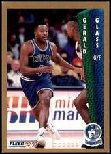 Gerald Glass #133 1992-93 Fleer