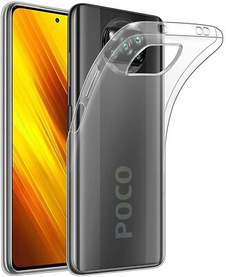 HANDY SCHUTZ HÜLLE Für XIAOMI POCOPHONE POCO X3 PRO BACKCOVER TPU RÜCKSEITE GEL