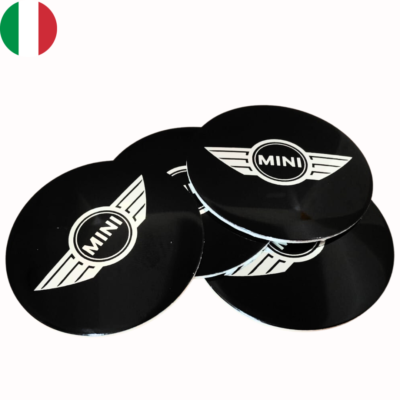 Finest Folia 4 coprimozzo da 60 mm di diametro, adesivi per cerchioni, logo in gel, doming per auto, accessori tuning, DM006 (n. 10 The King
