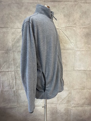 St.John's Bay Men's Full Zip Fleece Jacket Gray Size XL - Picture 4 of 5