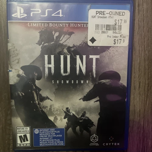 HUNT Showdown Limited Bounty Hunter Edition - Sony PlayStation 4