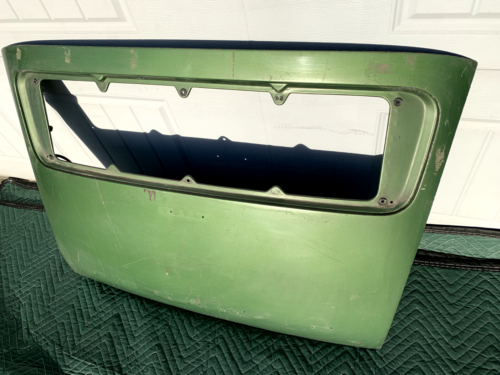 ORIG PORSCHE 911 T E REAR ENGINE STEEL DECK LID COVER LONG HOOD '70 '71