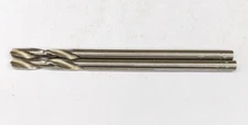 2 Jobber Length Drills Short Flute Wire Gauge Size #22 Bright HSS 118 UK