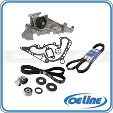 Timing Belt Water Pump Kit Serpentine Belt for 98-07 Toyota Tundra 4Runner Lexus