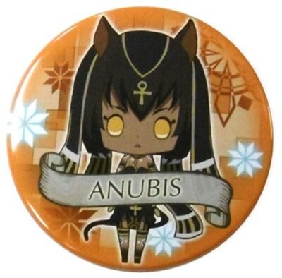 pin badge Kamigami no Asobi Ludere Deorum anime Anubis Ma'at