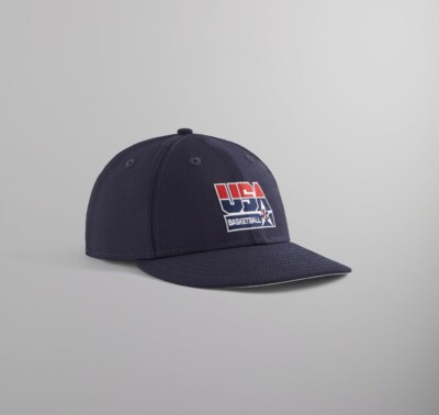 KITH USA BASKETBALL NEW ERA LOW PROFILE FITTED SZ 7 3/8