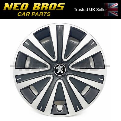 NEW Peugeot Partner Tepee 08- NATEO 15 Inch Wheel Trim Hub Cap Cover 96769704VT