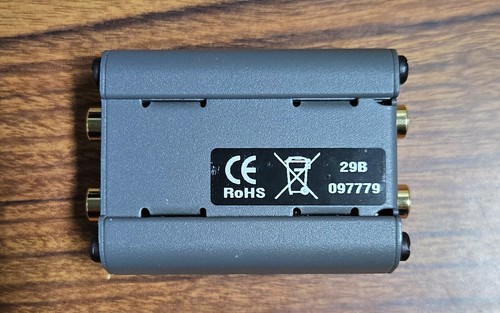 RDL AV-HK1 RCA Brummkiller professionelles Stereo Audio Isolationsmodul - Bild 2 von 3