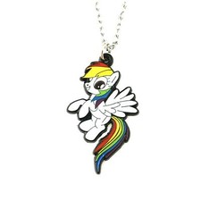 My Little Pony Charm Pendant Necklace Girls Cute Fun Novelty Jewelry Dress Up