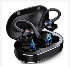 Wireless Earbuds, Q24 PRO Bluetooth 5.1 Sport Waterproof Earphones with Wireless
