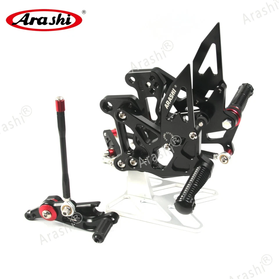 Регулируемые задние подножки для MV AGUSTA Brutale 675 800 2012 - 2016 Arashi - Изображение 3 из 4