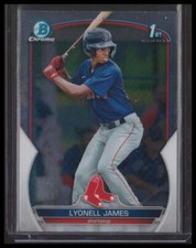 2023 Bowman #BCP-118 Lyonell James Chrome Prospects Boston Red Sox