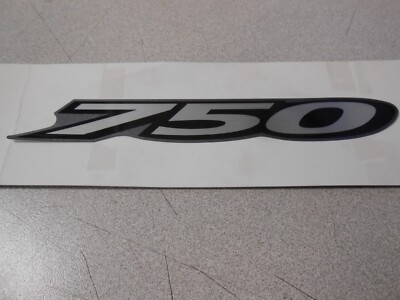 NOS Suzuki OEM Frame Cover Emblem 98-03 GSX750 68131-08F60