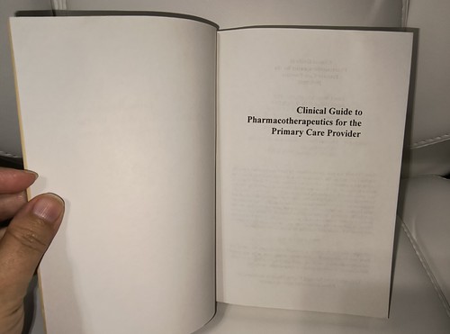 Clinical Guide to Pharmacotherapeutics for the Primary Care Provider - Picture 3 of 8