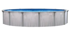 Tortuga Above Ground Swimming Pool Kit w/ Overlap Liner & Skimmer