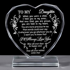 Daughter Gifts From Mom Dad Birthday Gifts For Daughter Adult To My Daughter Hea