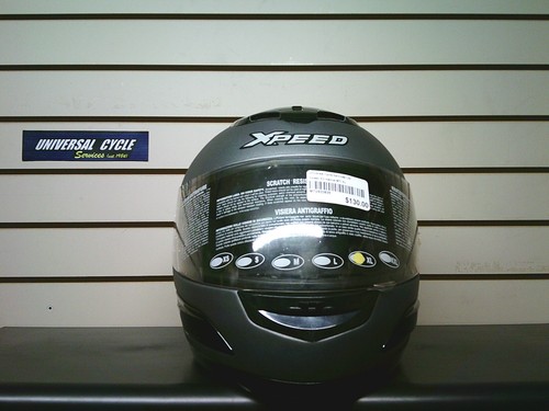 Xpeed XG Full Face Helmet - NEW - Matte Titanium - XL - Picture 2 of 10