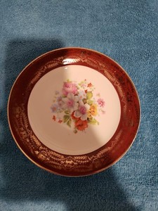 Royal Stetson De Luxe Warranted 22 Kt Gold Saucer Plates Ebay