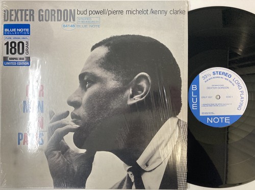 DEXTER GORDON - Our Man in Paris LP (RARE EU Import on 180g BLUE NOTE) MINT-