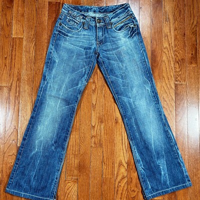Jet Lag Jeans Women's Size 26x29 Flare Leg Blue Jeans Hemmed | eBay