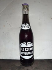 Full 10 Oz. Old Colony Grape Soda Bottle, Aiken S.C.