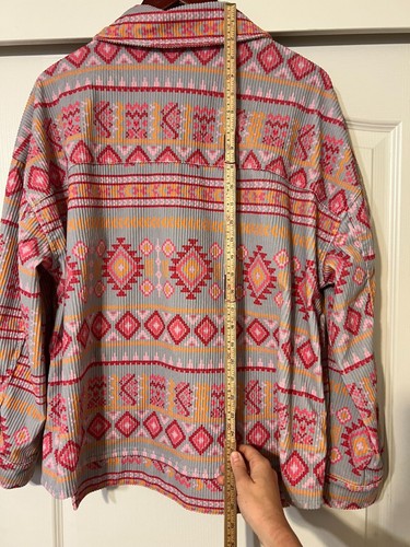 Savana Jane - Across the Desert Cord Aztekenjacke - Damengröße 2X - 2XL - Bild 7 von 7