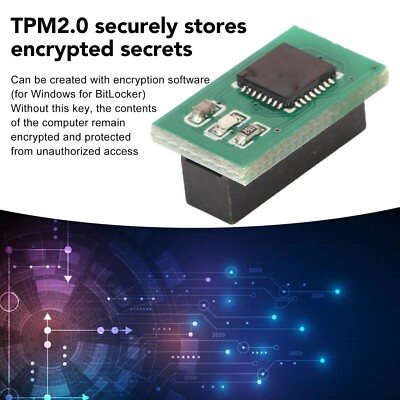 TPM 2.0 Encryption Security Module 14Pin SPI Interface PC Security Module