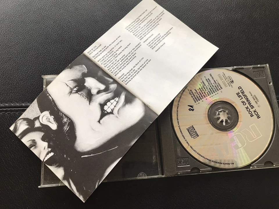 RICK  SPRINGFIELD   -   Rock Of Life ,    CD   1988  ,  Rock ,  Pop , 80 er - Bild 3 von 3