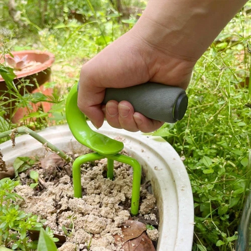 Handkralle Handgrubber Garten-Kralle Kultivator Gartenhandgerät Gartenkralle - Bild 5 von 11