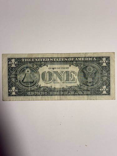 Birthday Note April 12 1971 Dollar Bill Note $1 04/12/1979 E19710412B Collect - Picture 10 of 10