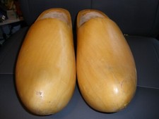 Hand Carved Wooden Clogs See Photos for Measurements SU44 