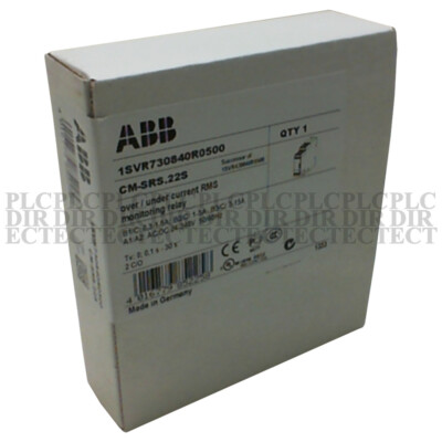 NEW   CM-SRS.22S   Monitoring Relay #W6*