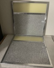 Range Hood Grease Filter 11-7/16 X 11-13/16 X 3/8 Inches W/Lens Set of 2