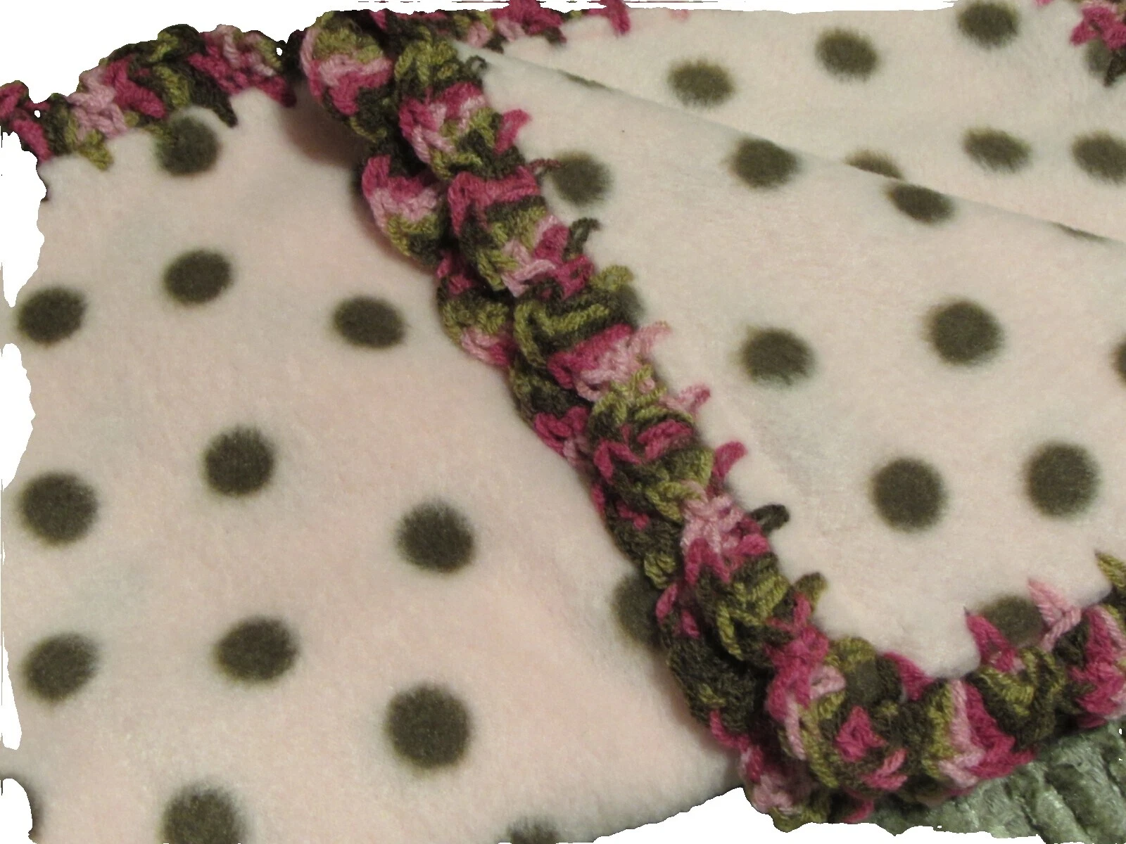 Baby Girls' Fleece Nursery Blankets & Throws Crochet