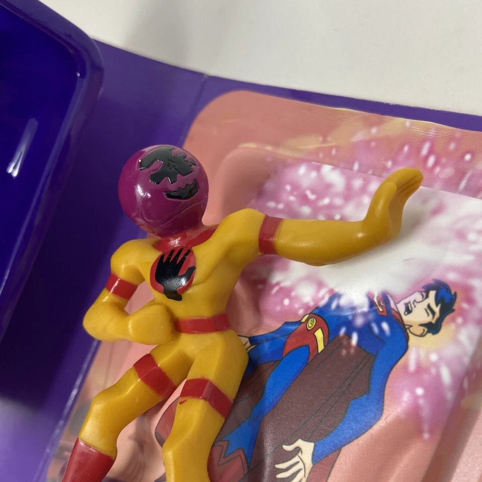 Boneco McDonald’s Happy Meal DC Comics Legion Of Superheroes Mano 3” 2007 na caixa - Imagem 3 de 4