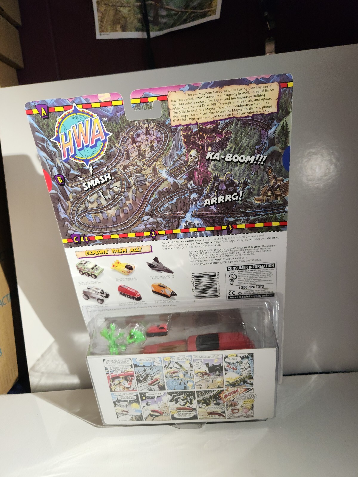 Mattel Hot Wheels Adventures Transylvania Express 1994 SEALED eBay