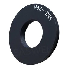 RMS To M42 x1mm Adapter For Microscope Objective Micro Photograph