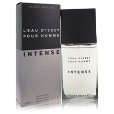 L'eau D'issey Pour Homme Intense Cologne By Issey Miyake EDT Spray 4.2 oz/125ml