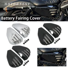 ABS Battery Side Fairing Cover For Harley Sportster XL 883 XL1200 Low 2004-2013