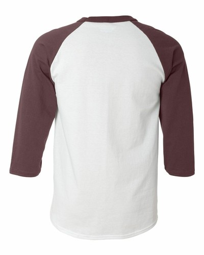 Champion Mens 3/4 Sleeve Raglan Baseball T-Shirt T137 S-3XL CLOSEOUT - Picture 32 of 53