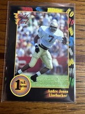 Andre Jones #66 1991 Wild Card Collegiate 1st Edition Notre Dame Fighting Irish